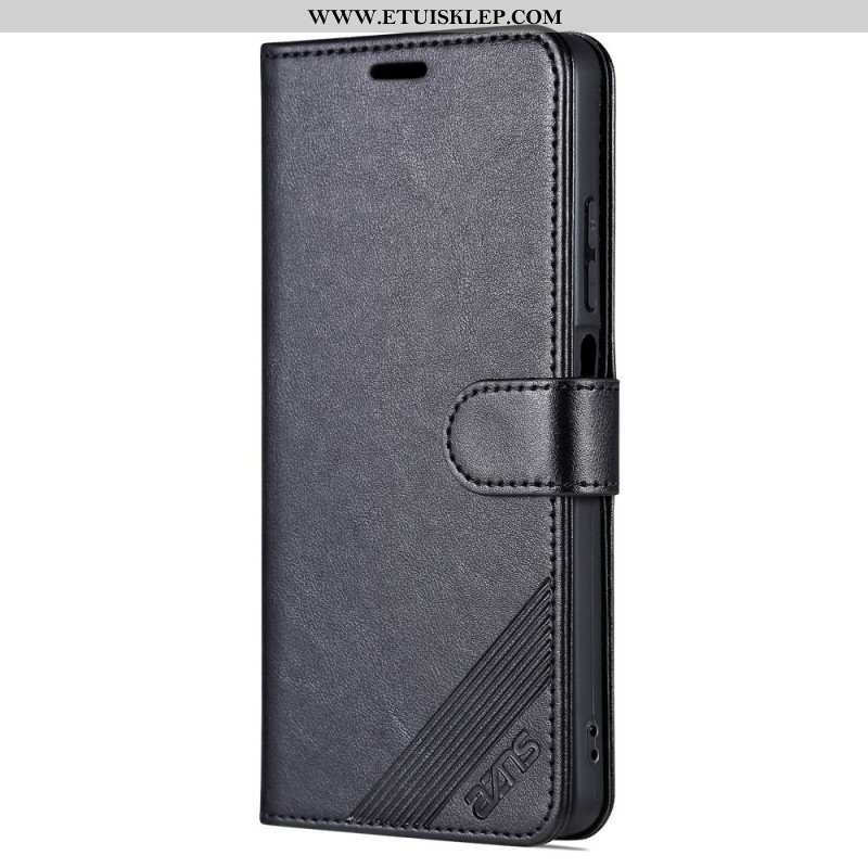 Etui Folio do Xiaomi Redmi Note 12 Pro Plus Efekt Skóry